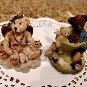 Collectible BEAR Angels TEDDY ANGELS & BOYDS BEARS ~ Lot of 2